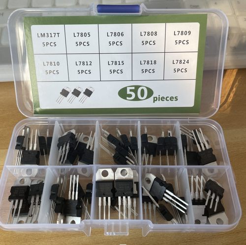 三端稳压管套装盒10种规格50PCS