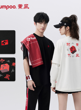 薰风新款羽毛球服女速干吸汗T恤运动服男熏风上装K243U-1097