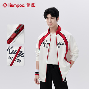 薰风新品羽毛球运动服初秋女士外套男士休闲运动上衣K241U-5023