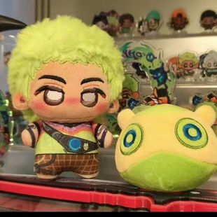 正版原创瓦罗兰特周边盖可属性10cm棉花娃娃游戏玩偶公仔礼物