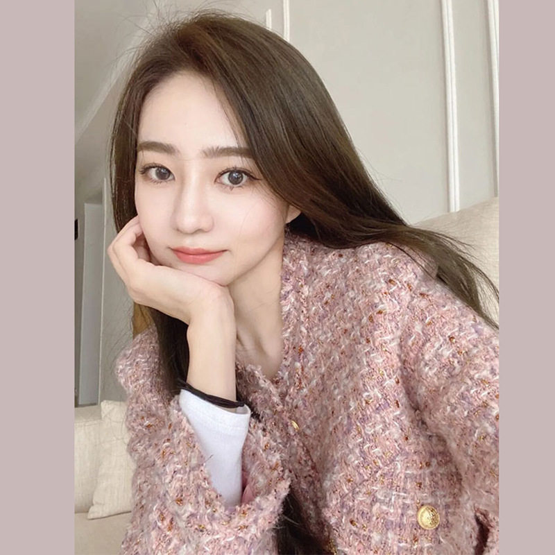 粉色短款女装春季新款轻奢名媛上衣洋气女神范炸街小香风外套,女装/女士精品,短外套,淘宝优惠券,粉丝福利购,淘宝优惠卷