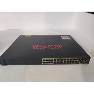 询价二手Cisco 24LC 含8口poe 24口百兆 2960 C2960 plus