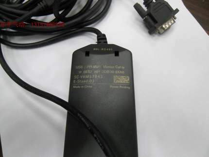 拆机西门子正品编程电缆 USB-PPI+ 6ES7901 6ES7 901-3DB30-0XA0