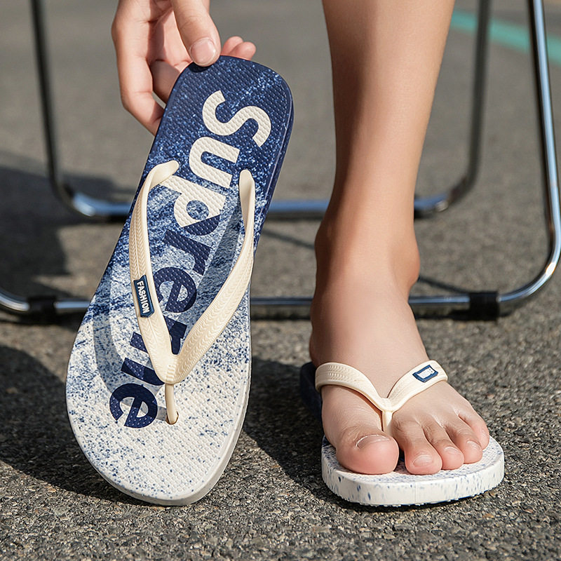 2026新款男士人字拖鞋夏季防滑户外凉拖夹脚夹板男旅行海边沙滩鞋