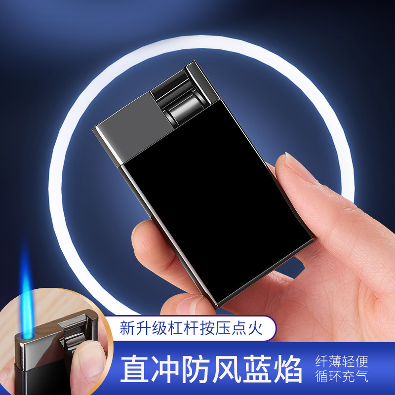 锌合金直冲防风定制款式打火机