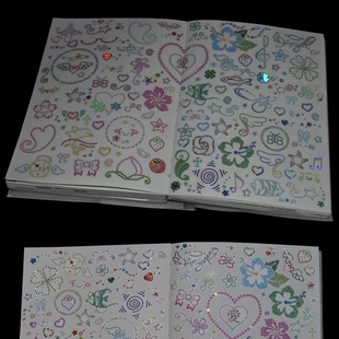 银河信差仿水钻贴纸卷分装Y2K千禧风彩钻贴纸手机壳手帐本diy装饰