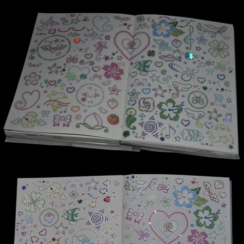 银河信差仿水钻贴纸卷分装Y2K千禧风彩钻贴纸手机壳手帐本diy装饰