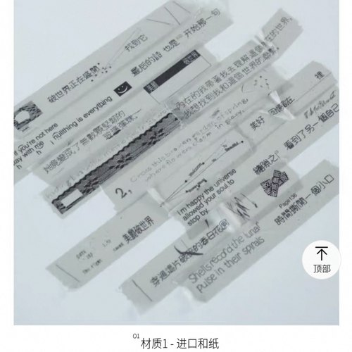 Nullthing 分装破世界的草稿文字胶带硫酸纸和纸贴纸手帐装饰素材