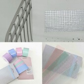 人生磁带分装 四色格纹满天星可书写纸贴纸卷手帐基础便签卷百搭