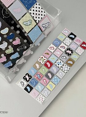 Egisland Angel wings天使翅膀切膜贴纸卷分装 信封创意diy装饰