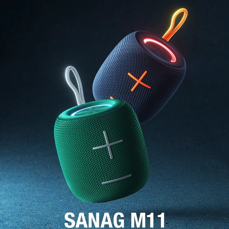 sanag M11S塞那迷你便携蓝牙无线音箱户外浴室防水高品质低音炮