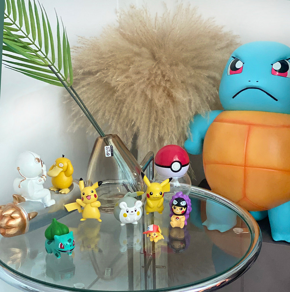 宠物小精灵宝可梦神奇宝贝皮卡丘妙蛙种子卡比兽手办摆件公仔手办