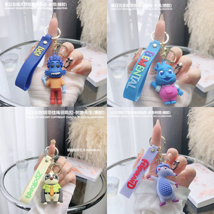 跨境新品钥匙扣失控玩家尤达宝宝挂件包包挂饰情侣钥匙扣装饰