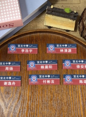 我们的少年时代胸针陈奕恒顾晨阳林清源同人胸牌宜北中学粉丝周边