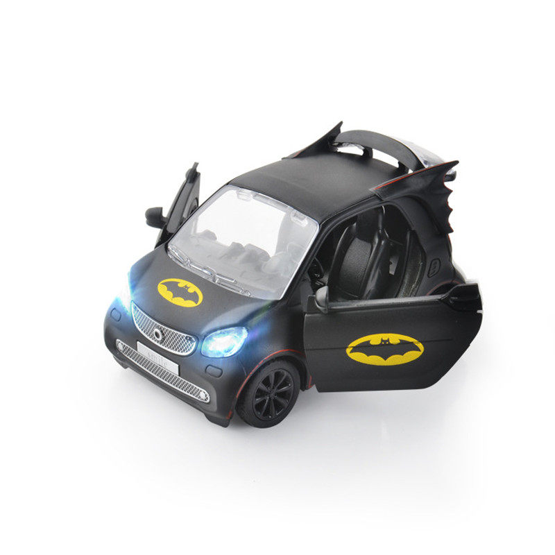 潮玩蝙蝠侠合金车模汽车摆件可爱卡通公仔模型车内装饰品儿童玩具,汽车用品/电子/清洗/改装,摆件,淘宝优惠券,粉丝福利购,淘宝优惠卷