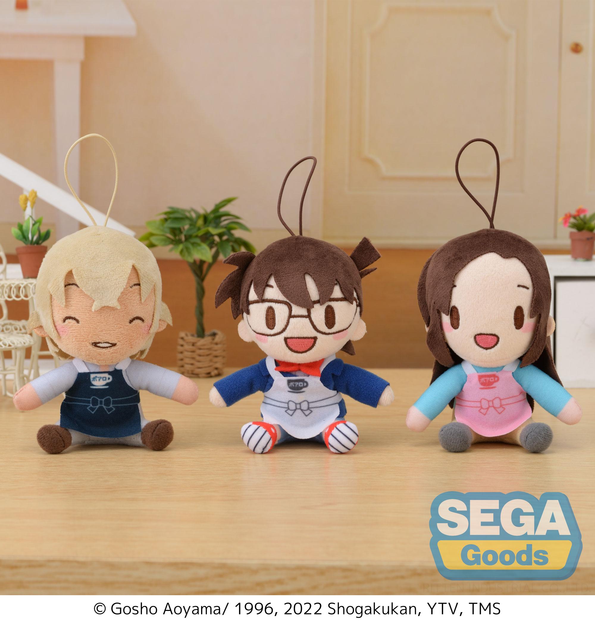 Sega毛绒玩偶公仔柯南fufu