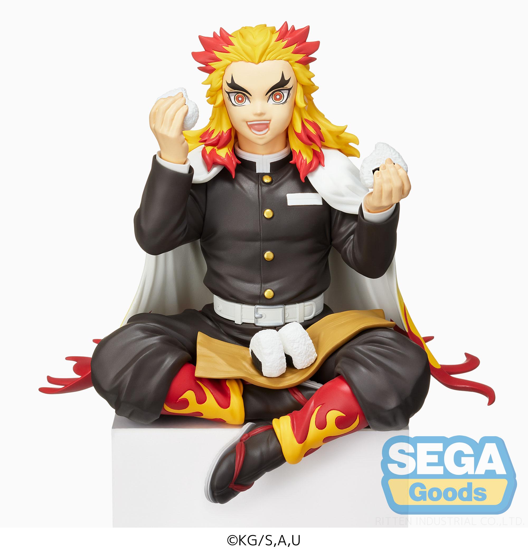 SEGA 世嘉正版 现货 鬼灭之刃 炎柱 炼狱杏寿郎 饭团 景品手办