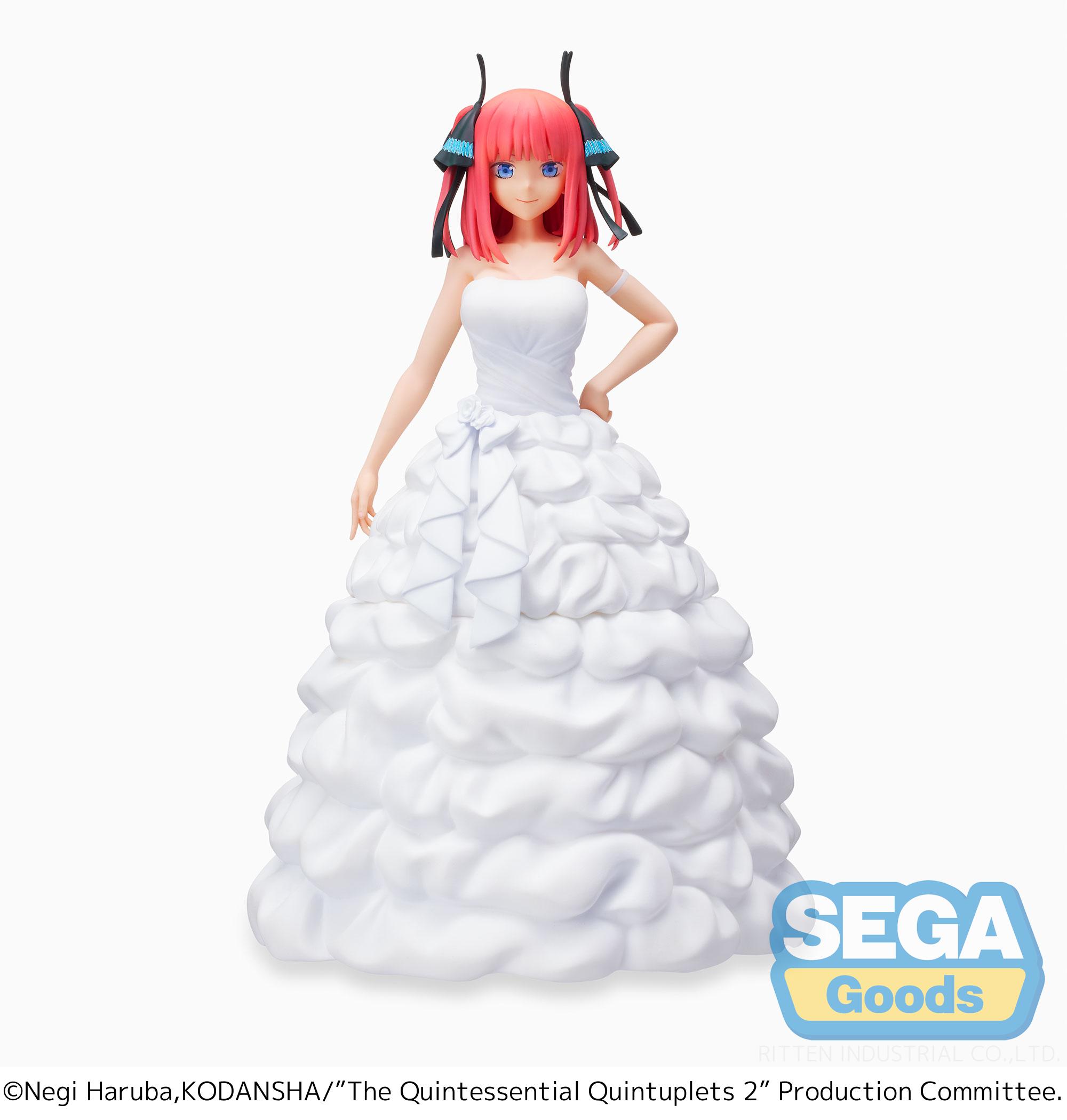 SEGA 五等分的花嫁 中野二乃 花嫁 景品手办 官方正版 全新新货