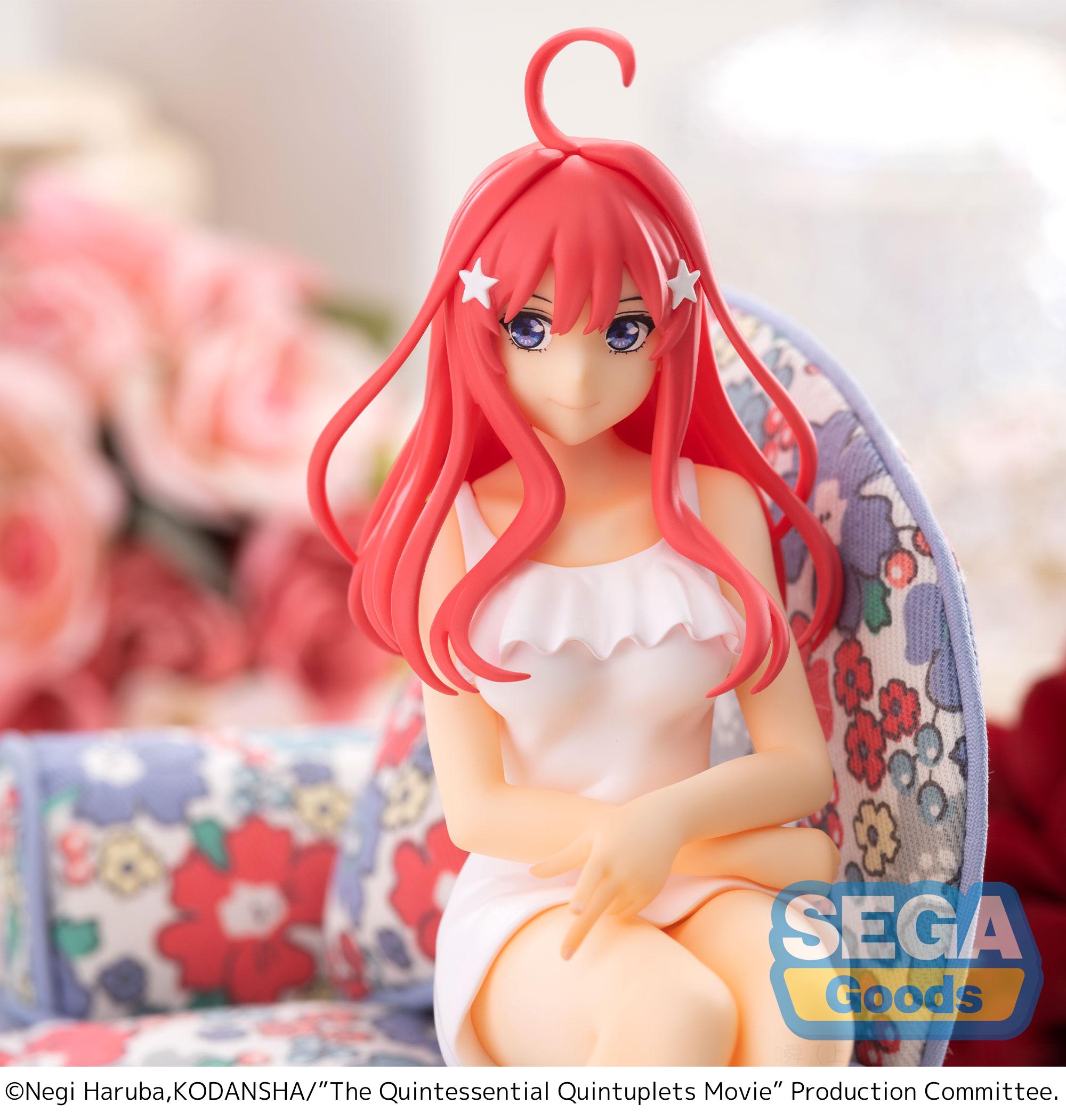 SEGA 五等分的花嫁剧场版 中野五月 坐姿泡面压手办