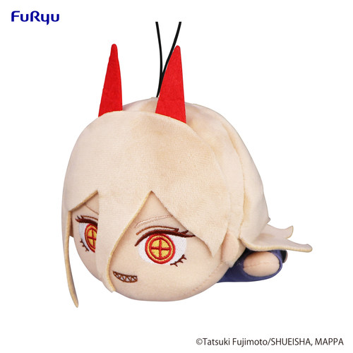 Furyu 链锯人 帕瓦 毛绒趴趴玩偶挂件