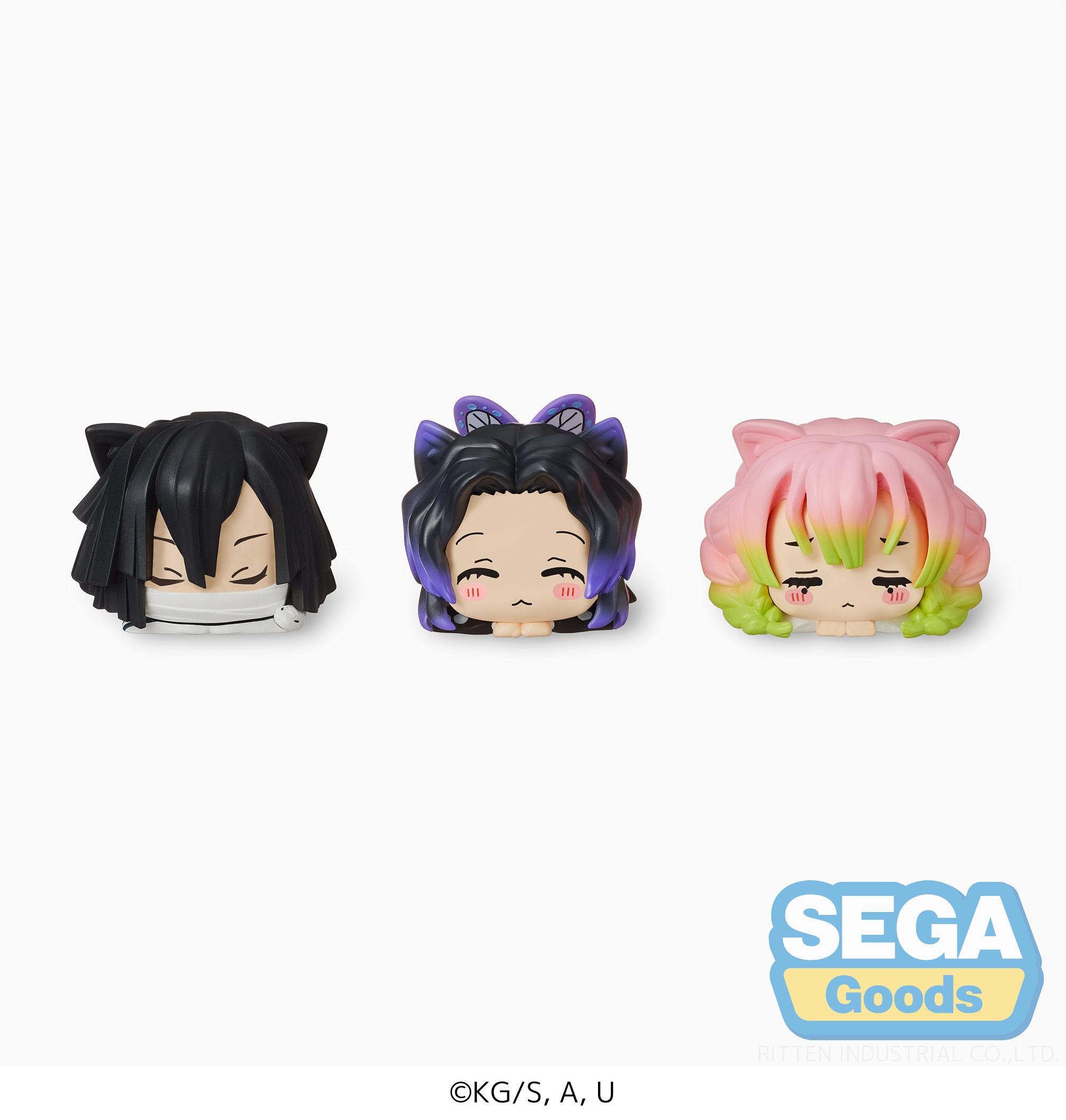 SEGA 世嘉 鬼灭之刃 甘露寺蜜璃午睡猫系列柱集合第三弹 景品手办 模玩/动漫/周边/娃圈三坑/桌游 手办/手办景品 原图主图