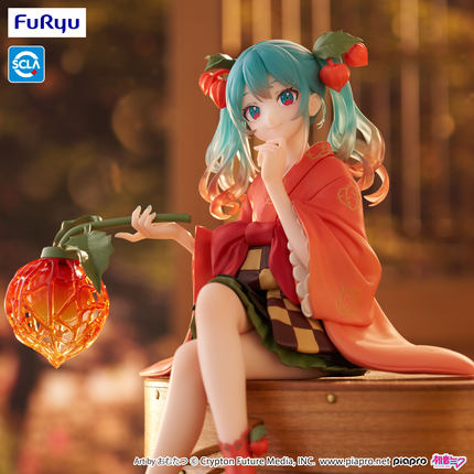 Furyu VOCALOID 初音未来 灯笼果仙子 泡面压手办 正版 摆件 现货