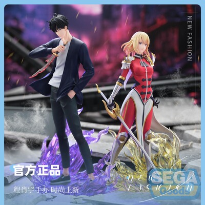 SEGA XrossLink 我独自升级 程肖宇 车慧怡 手办正版摆件 礼物