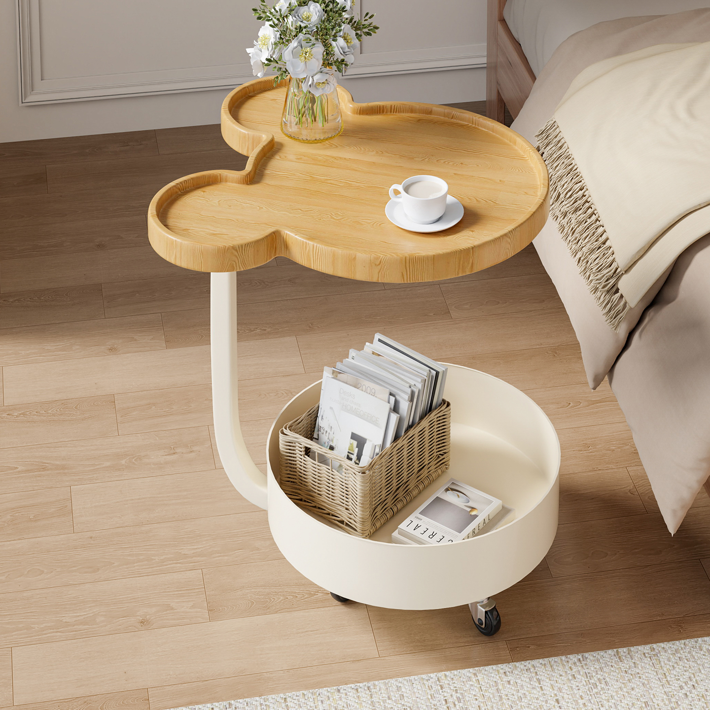 沙发边几小推车可移动小茶几