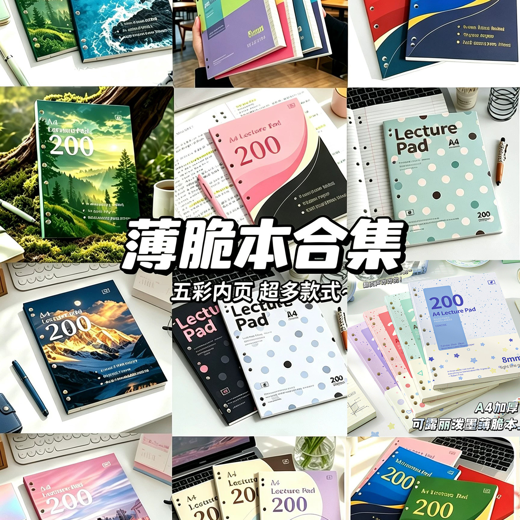7.8元【薄脆本大合集】全系列图片