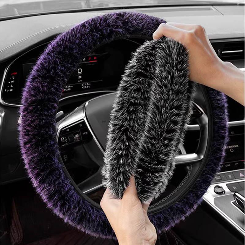 雳斗车把套方向盘套冬季