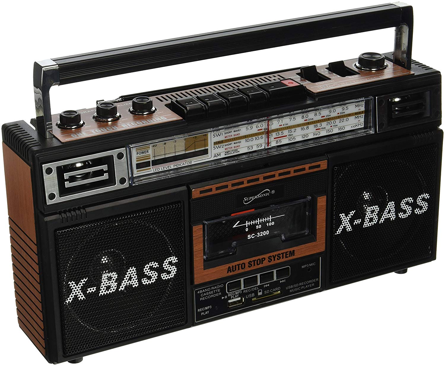 ÃÀ¹úQFX È«²¨¶ÎÊÕÒô»úJ22´Å´ø AM/FM/SW1-SW2 ¼Òô»úÓëUSB¡¢SD