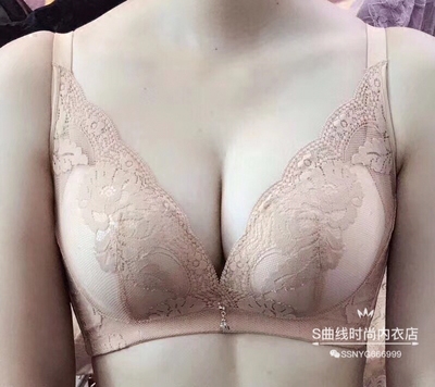 蚕丝无钢圈调整型文胸罩