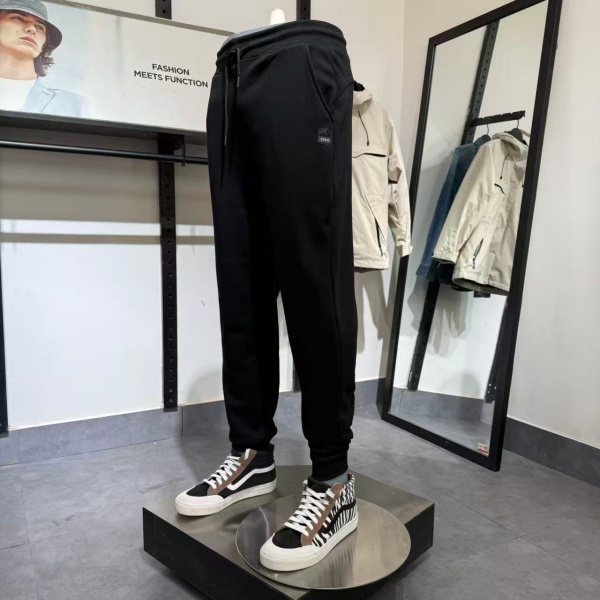 jj男士秋冬高端棉宽松束脚缩口卫裤休闲舒适小脚口运动裤长裤