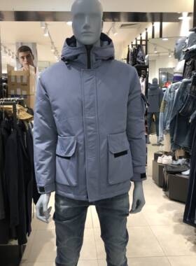 男士工装夹克羽绒服