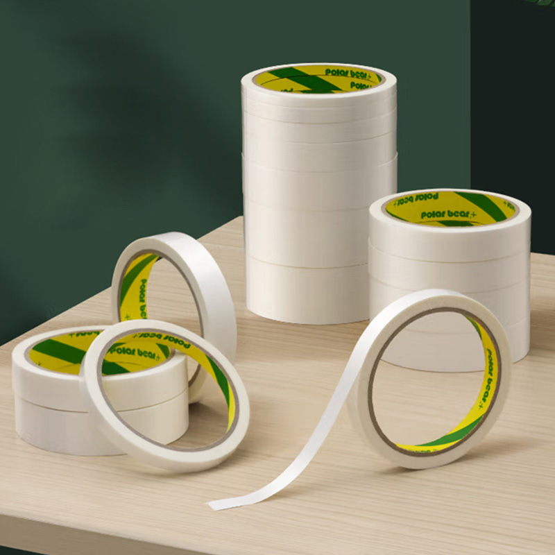 北极熊双面胶带棉纸手工DIY