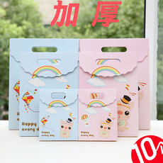 Подарочный пакет 萌萌猪卡通创意礼品袋 高档可爱手提袋儿童生日回礼袋纸袋服饰袋