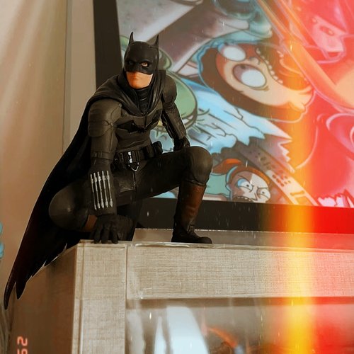 蝙蝠侠手办汽车中控台车尾外摆件