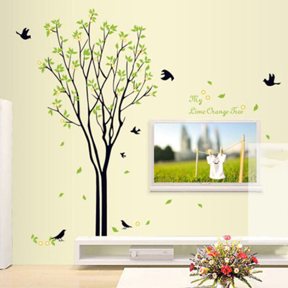 Tree Bird Quote Removable Wall Decal Mural Home Art DIY Decoin the Pet/Pet food and supplies , Pet accessories (New) , Other  category - from Buy2taobao.com to provide professional Taobao agent buy service