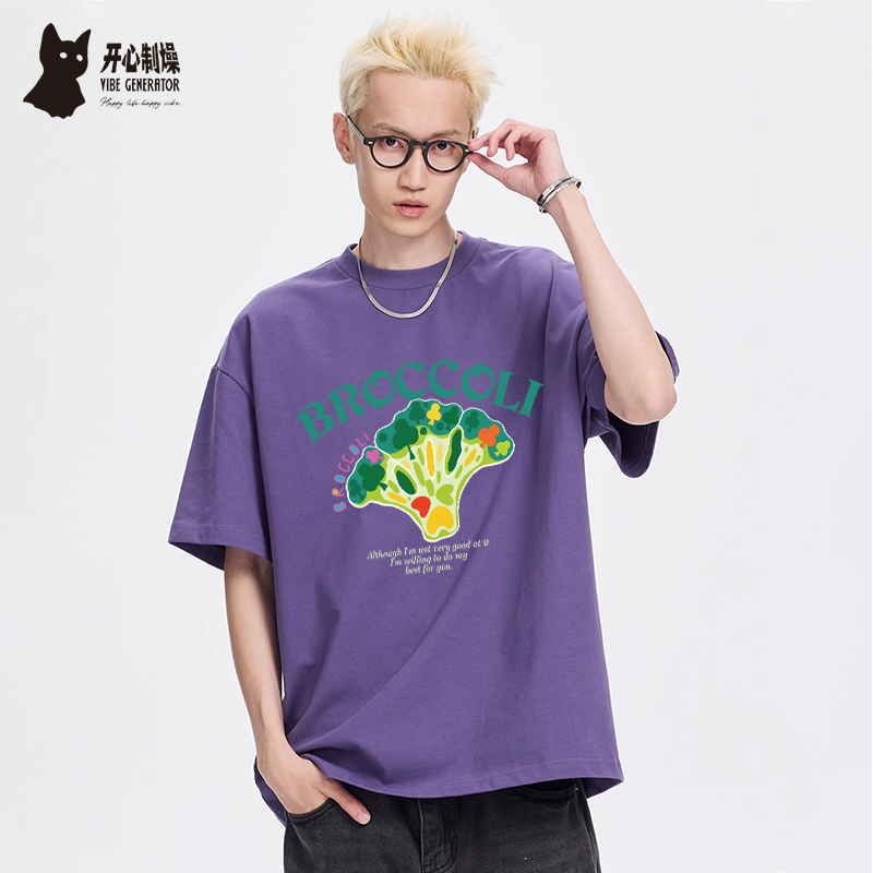 2025情侣同款短袖T恤潮牌上衣