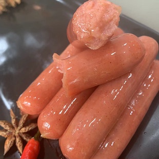 临夏伊客拉穆清真台湾风味烤肠1900g/50根 烤肠火锅食材清真烤肠