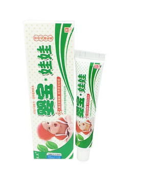 皮卫婴宝娃娃草本抑菌乳膏1送1