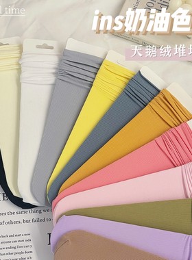 冰冰袜无骨袜子女夏天薄款堆堆袜