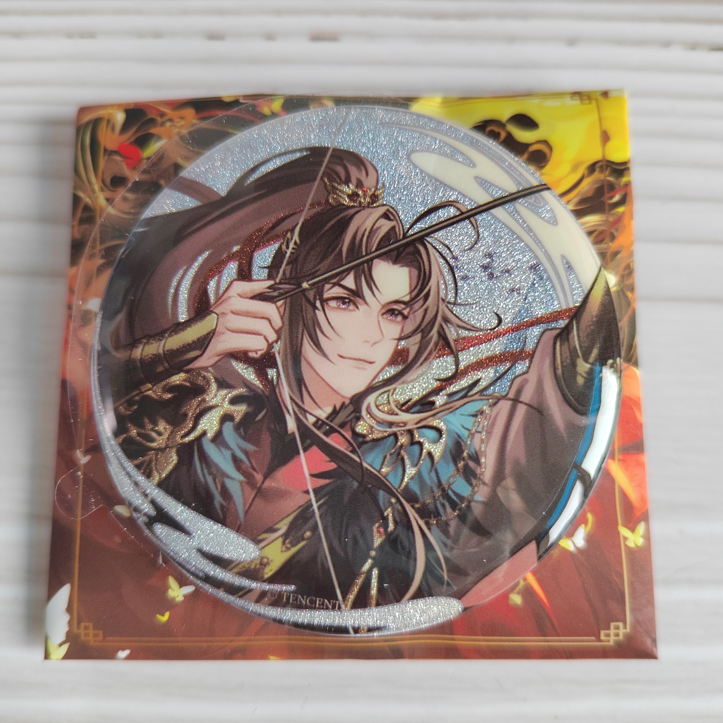 卡星二弹魔道祖师箱配周边徽章