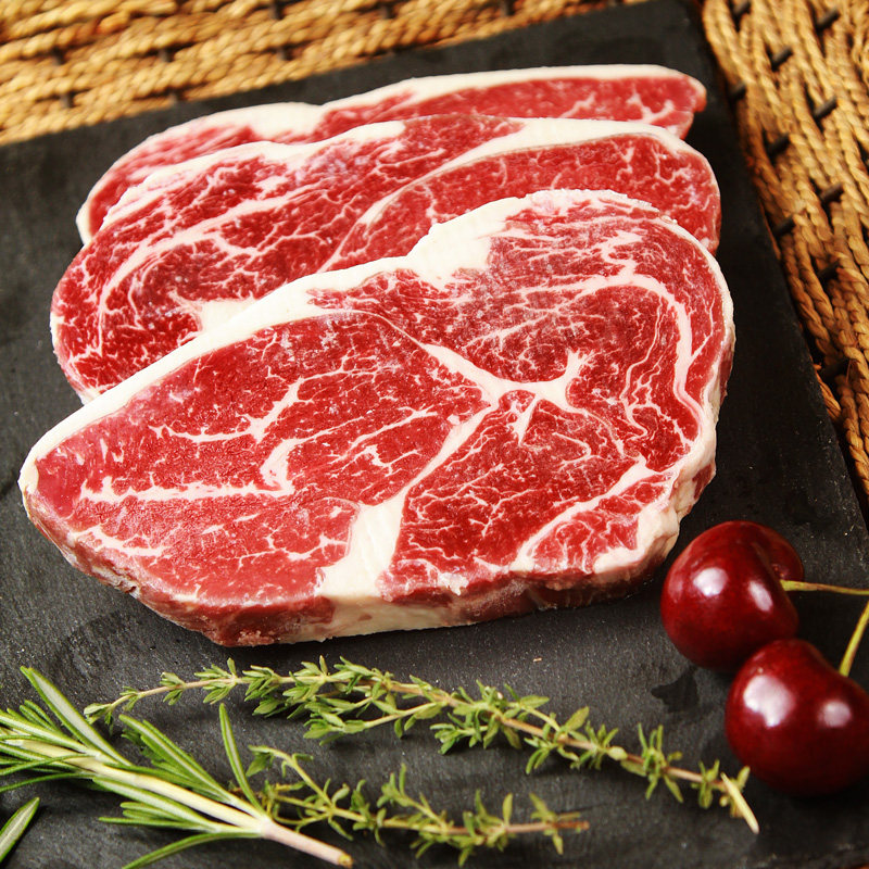 【塔斯蒂】古龙牛排原切沙朗眼肉板腱包装厚切牛扒牛排官方旗舰店