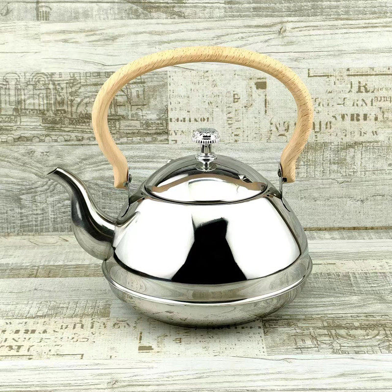包邮不锈钢防烫手柄茶壶家用简约复古煮水烧水壶商用古典泡茶壶