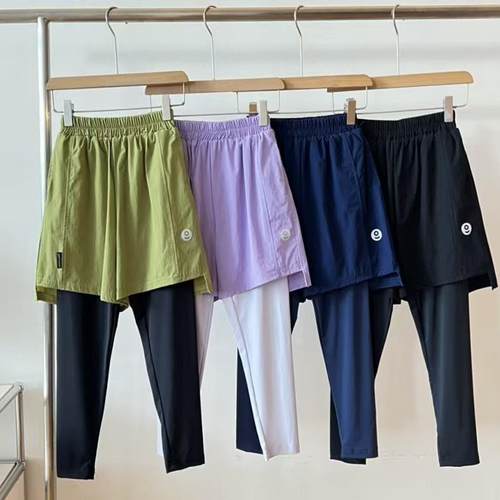 春秋假两件男女童运动裤儿童速干裤户外训练长裤中大童装网球裤