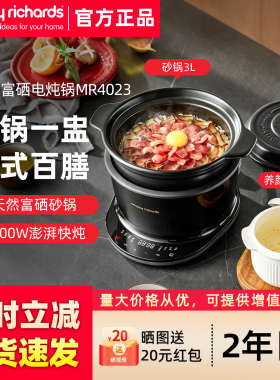 摩飞电炖锅电砂锅家用煲仔饭炖汤