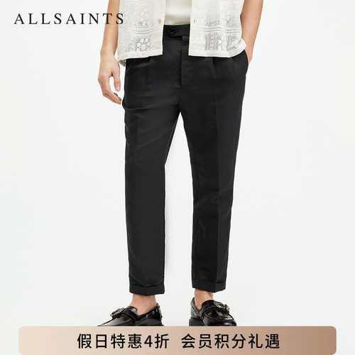 ALLSAINTS男士休闲裤长裤