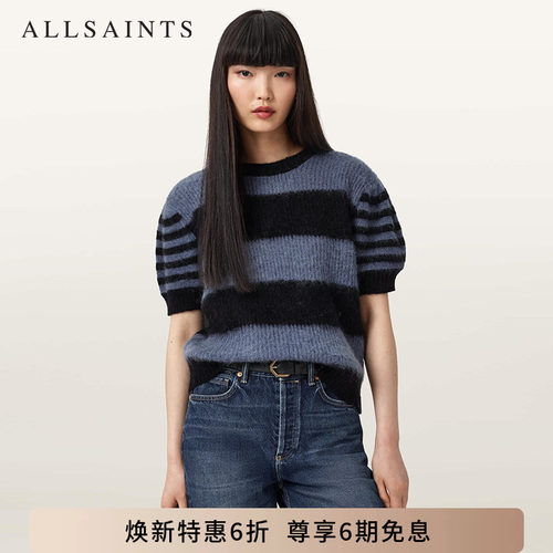 ALLSAINTS女士短袖毛衣