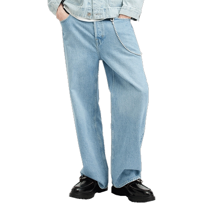 ALLSAINTS男士牛仔裤阔腿裤